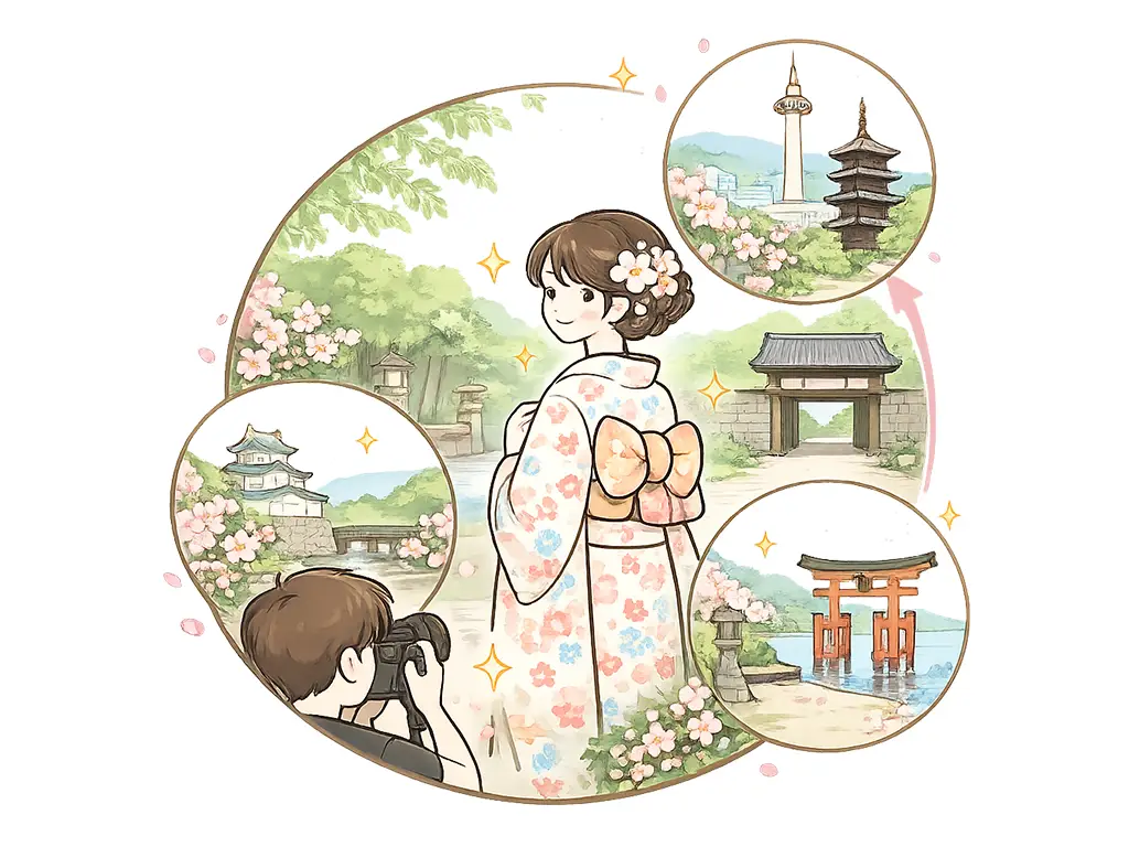 大手門周辺ロケ撮影